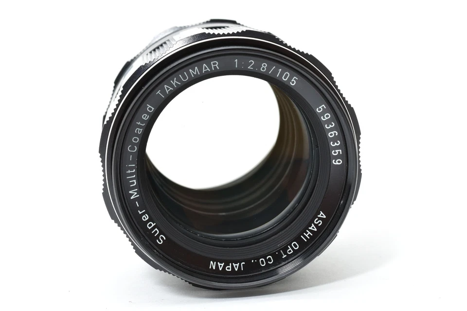 PENTAX SMC Super Multi Coated Takumar 105mm F2.8 M42 Lens [Near Mint,Tested] JP - Image 3 of 4