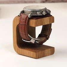 Wooden Watch Stand for Men Watch Accessory Jewelry Organizer Countertop