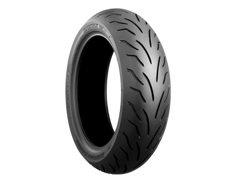 Pneu arrière Bridgestone Battlax Scooter 120/80-16 60P TL pour maxi-scooter