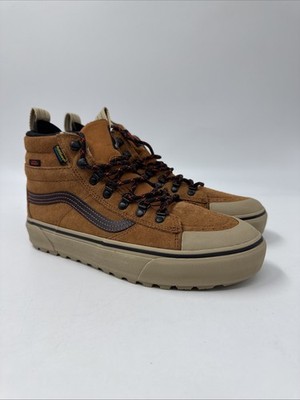 Vans Sk8 Hi MTE DR Waterproof Glazed Ginger VN000CVRN1Z Men s Size 8.5