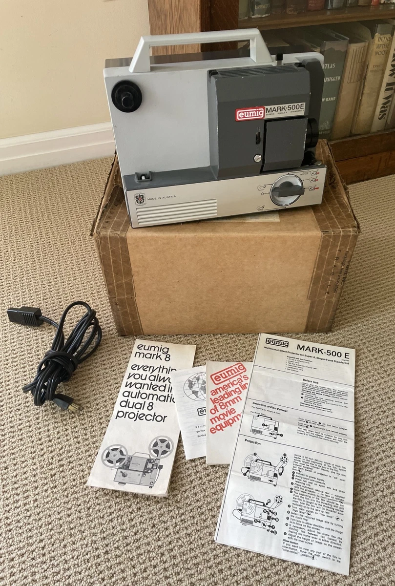 Eumig R2000 Instaprojection Projektor Betrachter – Filmtransport defekt – Foto Köberl – Secondhand