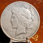 1923-D Peace Dollar 90% Silver Circulated