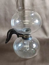 Pyrex Silex Glass Stove Top Double Bubble Vacuum Percolator Coffee Brewer-PARTS
