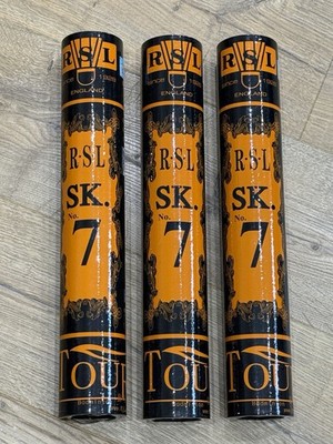 RSL SK7 Team Badminton Shuttle Profi Turnier Level Federball 3 Dutzend
