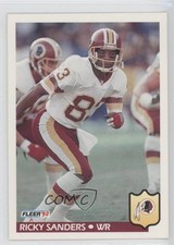 1992 Fleer Ricky Sanders #429 0w8