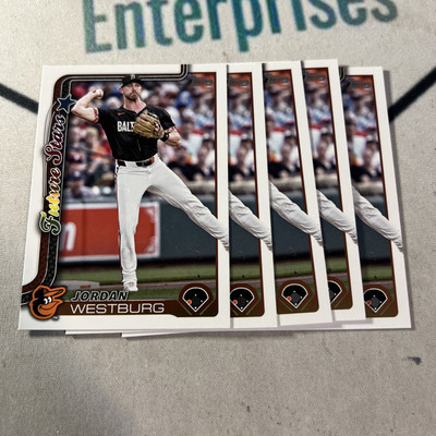 2025 Topps Series 1 Future Stars Jordan Westburg Baltimore Orioles 