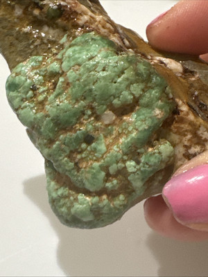 74g Nevada Broken Arrow Variscite Turquoise Otteson Gemstone Rough For Lapidary