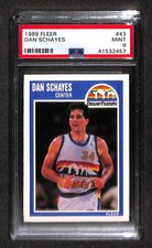 1989 Fleer #43 DANNY SCHAYES PSA 9 Mint 41532457 