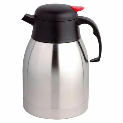 1.5L 2L Thermos Flask Insulated Vacuum Jug Hot Cold Tea Coffee Travel Pot
