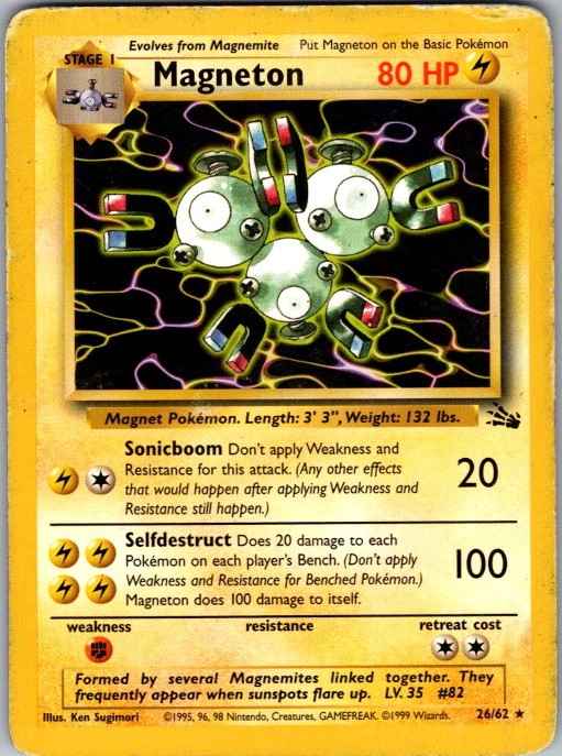Fossil #26/62 Magneton (26)