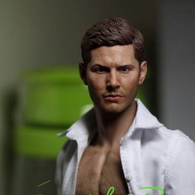 1/6 Dean Winchester Head Sculpt Carved Model Fit 12inch Male Action Figure Dolls