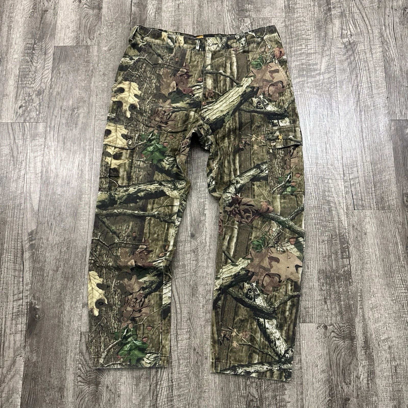 Browning Realtree Camo Cargo Pants Sz L