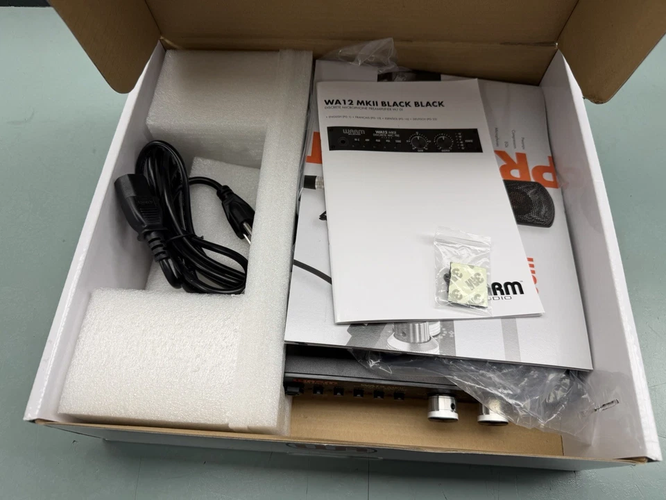 Warm Audio WA12 MKII Black Single-Channel Preamplifier - Image 2 of 2