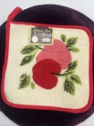 复古 Morgan Jones Potholder 棉毛圈红色粉红色苹果复古 MCM