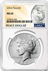 2024 Peace Silver Dollar NGC MS 69