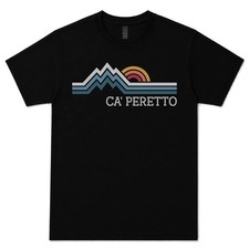 CA' PERETTO RETRO LOGO T-SHIRT san bellino rovigo veneto