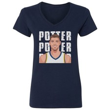 Micah Potter-Inspired Graphic - Indiana Fans Tribute Ladies' V-Neck Tshirt