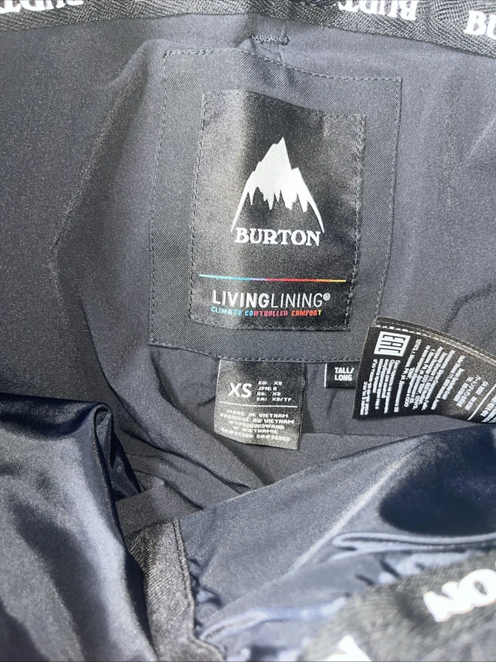 BURTON MUJER GLORIA TALL VERDADERO NEGRO EXTRA PEQUEÑO Foto 3 de 4