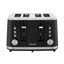 Baccarat The Brekkie Slice 4 Slice Toaster Black