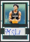 2023-24 PANINI ONE & ONE ANTHONY EDWARDS GREEN NUMBER ONES AUTO /5 RW3