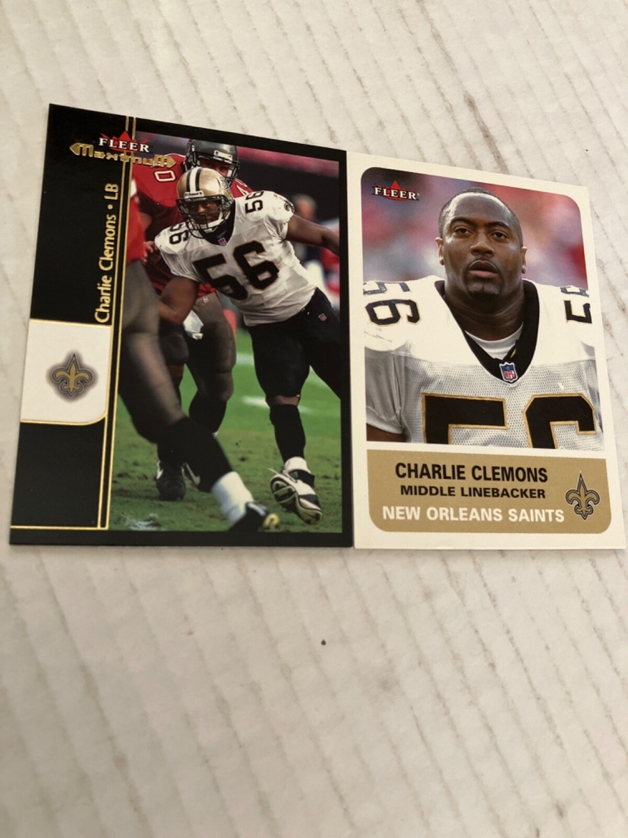 A NEW ORLEANS SAINTS Georgia bulldogs 2 Charlie Clemons 2002