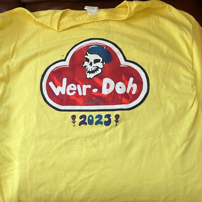 grateful dead & Company tour T-shirt WEIRDOH 2023 Wolf Brothers Bob Weir Weirdo