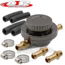Universal Adjustable Fuel Pressure Regulator Kit GM For Carburetor Engine Motor