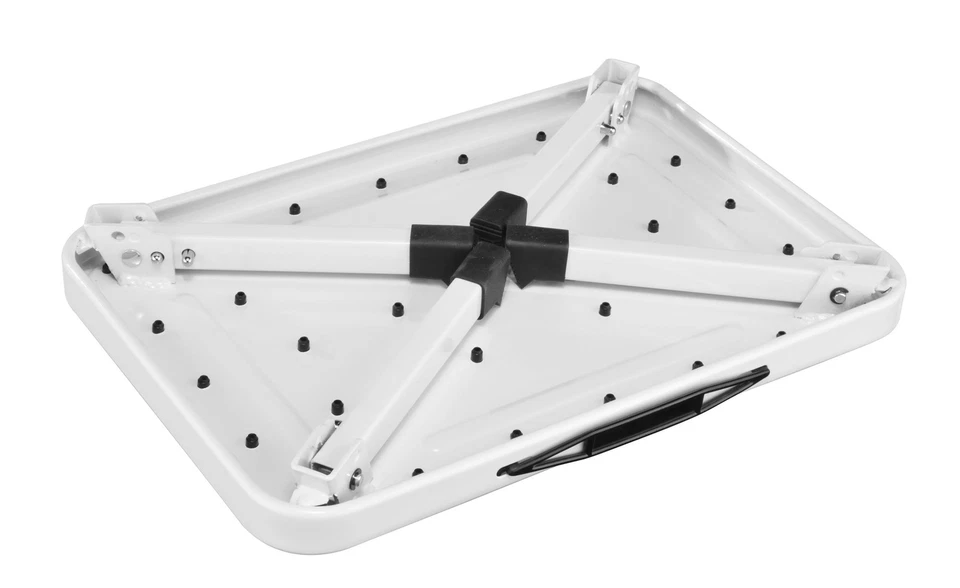 Klapptritt Klapphocker Tritthocker Tritt Hocker Trittleiter Trittstufe Metall  - Bild 3 von 4