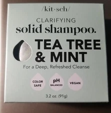 Kitsch Tea Tree & Mint Solid Shampoo