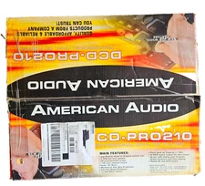 AMERICAN AUDIO Model DCD-PRO210, Dual CD Player