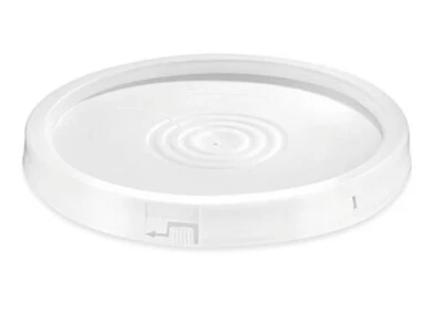 Letica Corporation 5 Gallon Bucket Lids Gasket Tear Away Food Grade la5ggts Lid