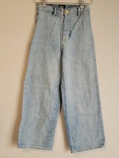 BDG Urban Outfitters Jeans Womens Size 25 Wide Leg High Rise Distressed Denim
