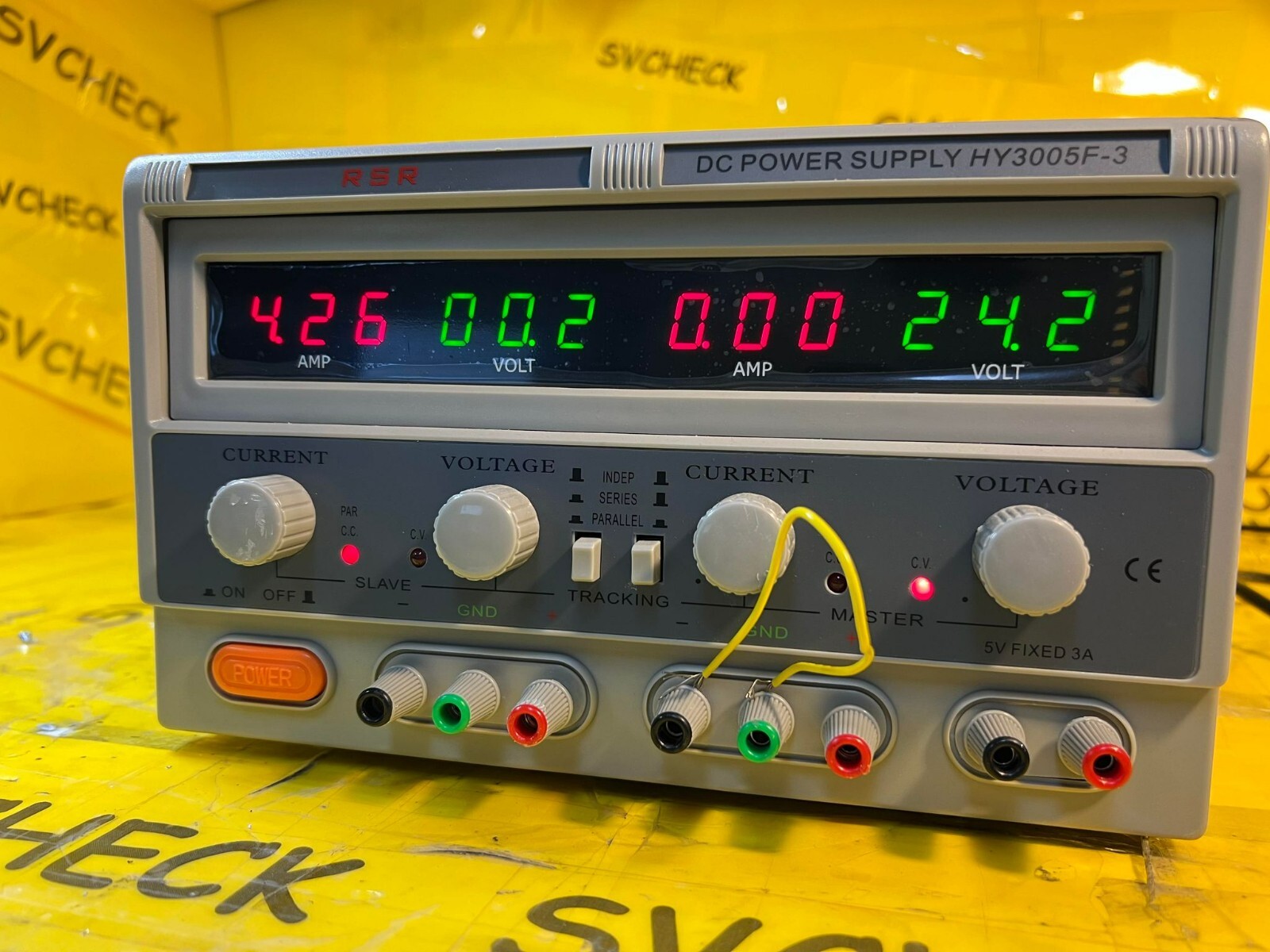 RSR Mastech Triple Linear DC Benchtop LAB PS Power Supply 30V 5A