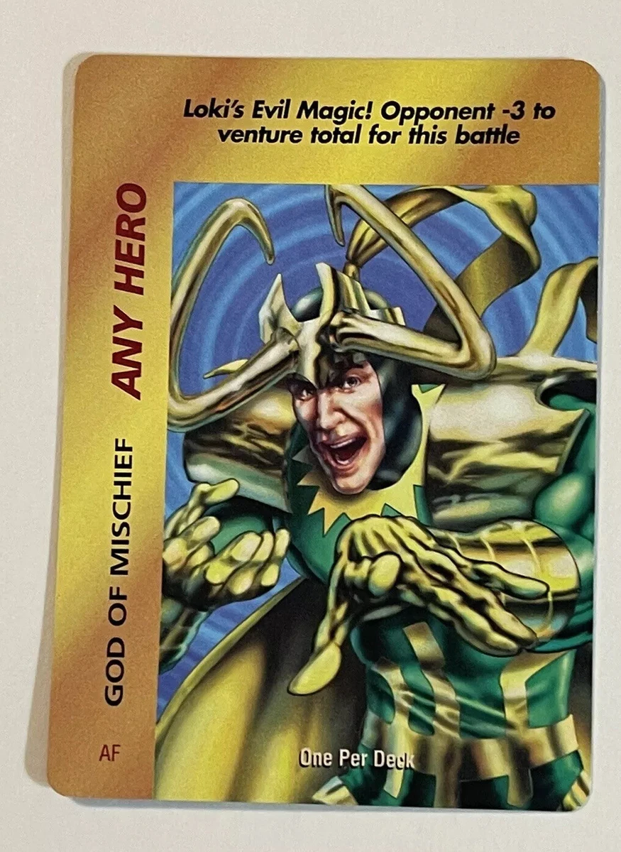ANY HERO - GOD OF MISCHIEF - OP PROMO OPD - R - LOKI Overpower