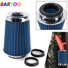 Bl Universal Clamp On Cone High Flow Air Intake Filter 9 Tall 3 3.5 4 Inlet
