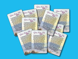 "Gone From My Sight" - Inspirational Poem - Ten [10] Mini-Verse Cards ...