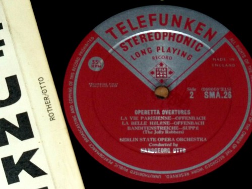 1960 UK Decca ED1 SMA 26 Strauss Suppe Overtures Rother & Otto TELEFUNKEN STEREO - Picture 4 of 4