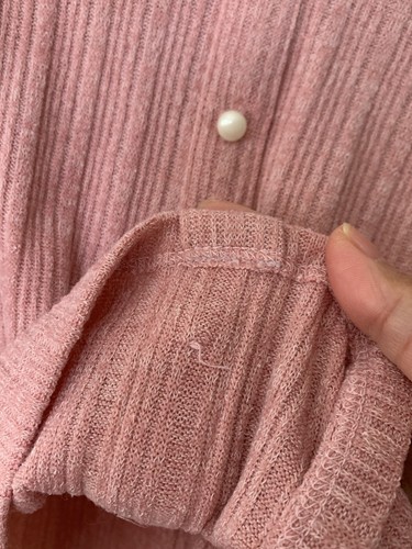 NWT! Speechless Kids Girls Sz 12 Long Sleeves Pullover Knit Faux Cardigan Top - Picture 2 of 6