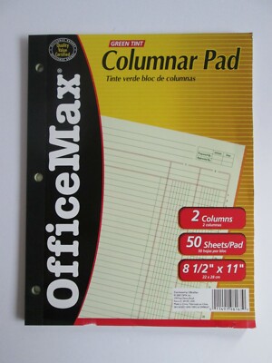 Forms & Record Keeping - Columnar Pads