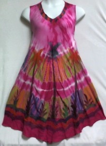 fuchsia sundress