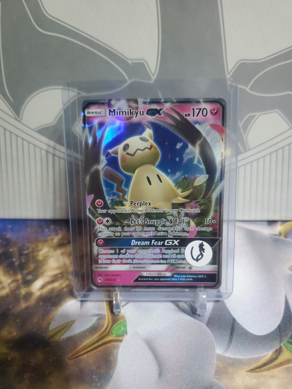 Mimikyu GX - 149/214 - Lost Thunder – Card Cavern Trading Cards, LLC