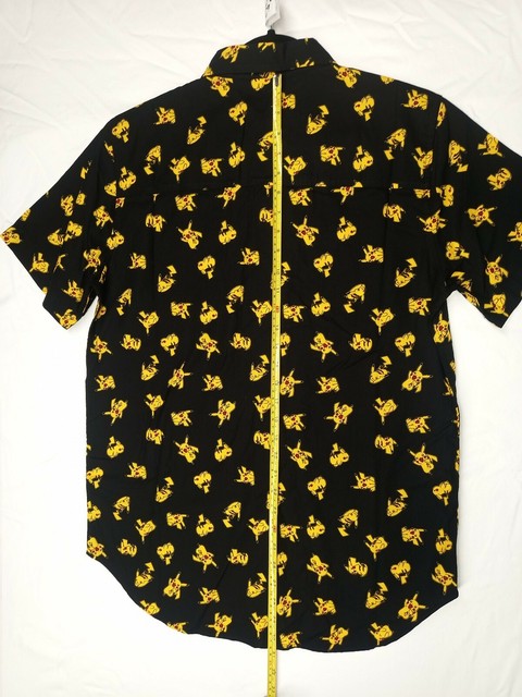 pikachu button down