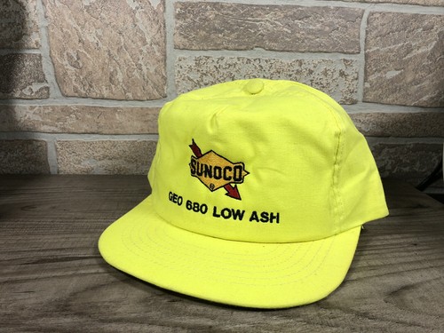 Vintage 90s Sunoco Trucker Hat Snapback 