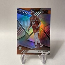 Kai Jones RC - 2021 Chronicles #172 XR BLACK FOIL - Texas Longhorns Rookie