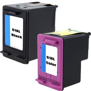 2 Pack #61 XL Rem Black/Color Ink for HP ENVY 4500 4501 4502 4504 5530 5531 5535 | eBay