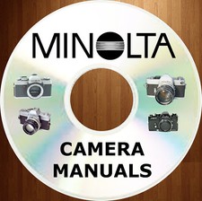 MINOLTA 35 mm Classic 35mm Owners Users Instruction CAMERA Manual MANUALS on CD