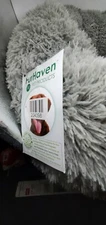 Furhaven Pet Bed for Dogs and Cats - Plush Long Faux Fur Round Ultra Calming