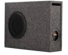 Gladen GS08-Slim-VB 8 " 20cm Subwoofer Piatto Bass Reflex Alloggio Laterale Koff