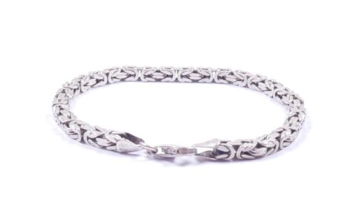 QVC Italian Milor Byzantine Bracelet 925 Sterling Silver 2006 Hallmarked 19.9g - Picture 3 of 8