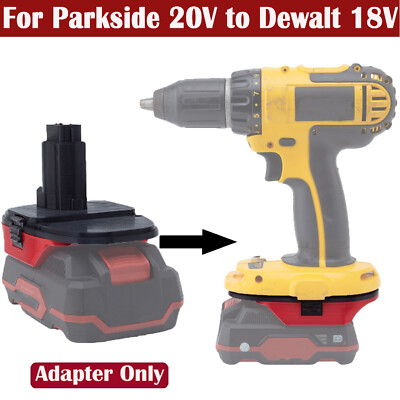 Für Parkside 20V Serie Akku-Adapter konvertieren zu Dewalt 18V Ni-cd Power Tools